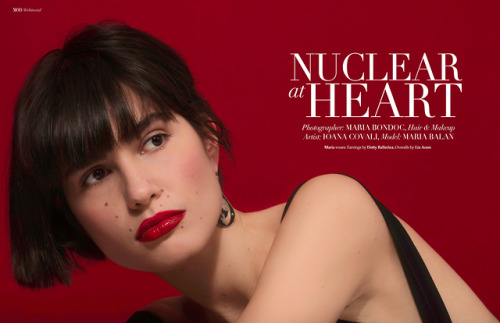 Editorial published in Mod Magazine | spring 2019Photography Maria BondocMakeup &amp; Hair Ioana