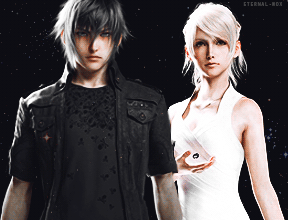 eternal-nox:  Noctis Lucis Caelum and Lunafreya Nox Fleuret  The Oracle and King should stand together always for it is they who safeguard our world.   