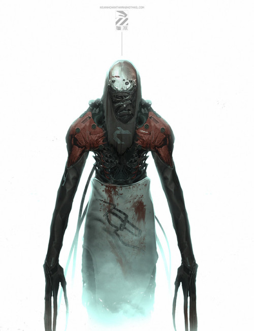 kyberpank:  creepy dudes by Nivanh Chanthara
