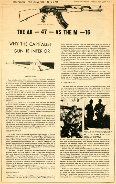 why the capitalist gun is inferior