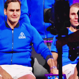 I Thought I Was Dealing Just Fine With Roger Stroking Rafa's Thigh And Then Deciding To Hold His Hand
