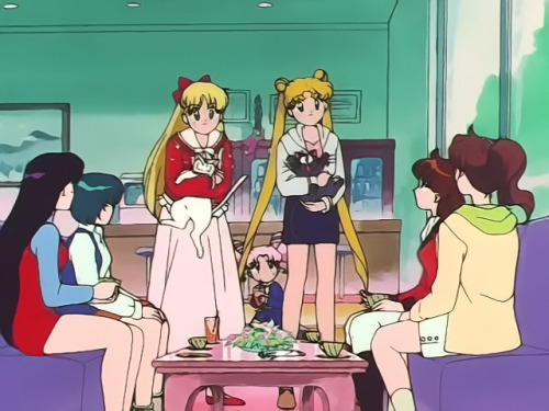 Pretty Guardian in a Sailor Suit