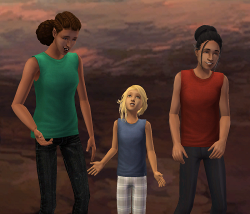 creesims: Comfy Muscle Top with Slig’s texturesComes in these 3 colors for Adult-Child, all ge