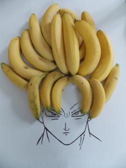 bandainamcous:  Goku’s hair is BANANAS!