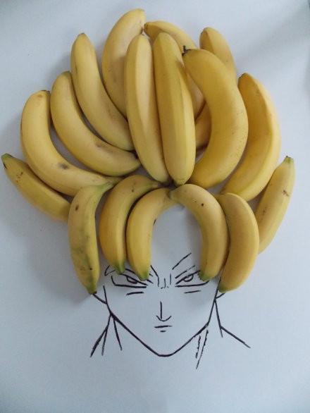 bandainamcous:  Goku’s hair is BANANAS!  