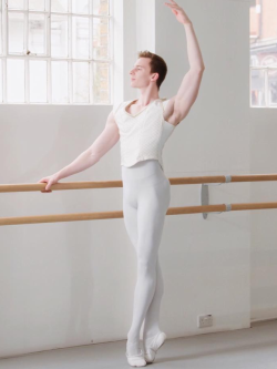 Tightus62:James Butcher Looking Good In White Tights 