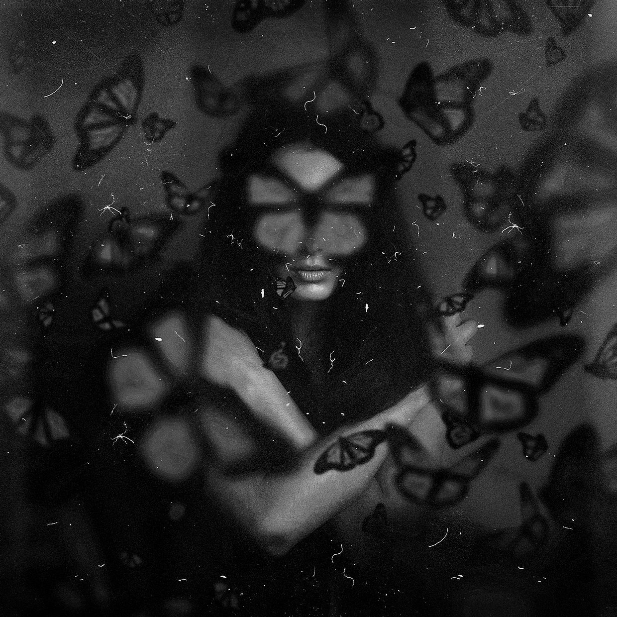 whitesoulblackheart:  The blind Butterfly by Ahmed Fares © A brilliant submit by