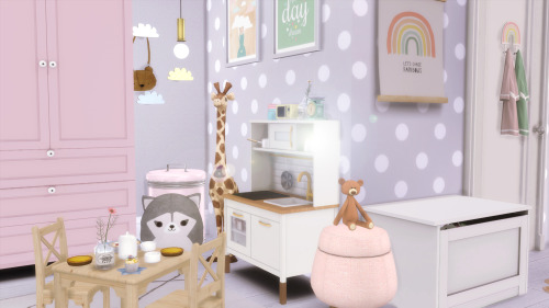 dinhagamer: simbarb: Twin Girls Toddler Bedroom Download + info on youtube ♥Love it :) 