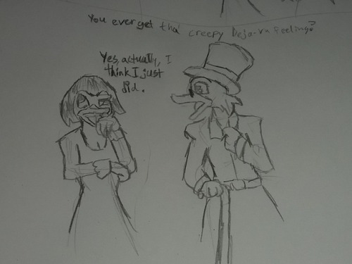 In honor of Cathrine Tate, the new voice of Magica De Spell. Doubt I’m the only one who though