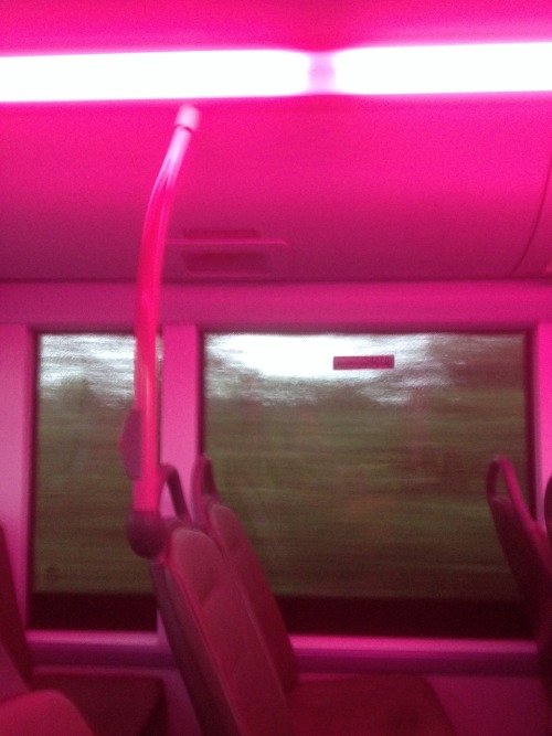 XXX weakvicious:  My bus is all pink and glowy photo