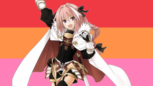 yourfaveneedsakiss:Astolfo from Fate / Type-Moon needs a kiss! Requested by Anonymous