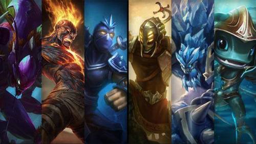 Campeones y Aspectos en Oferta Del 20 al 23 De Agosto Malphite Glacial 675 RP Maestro Yi Cazador de 