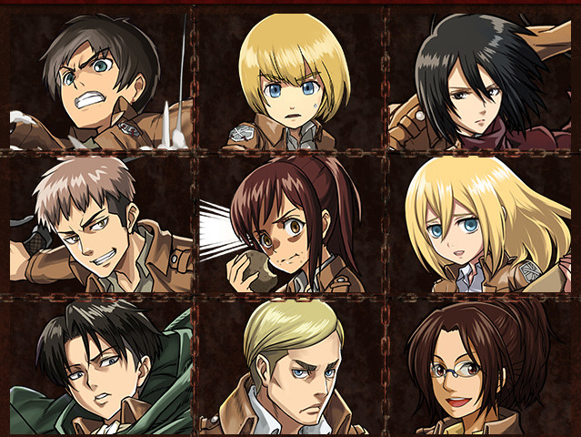 snkmerchandise:     News: Shingeki no Kyojin Puzzles &amp; Dragons (Pazudora)