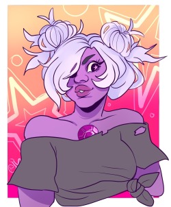 mo0gs:  amethyst doodle from last night c: