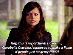 burntlikethesun:  Clara Oswald in places she shouldn’t be 