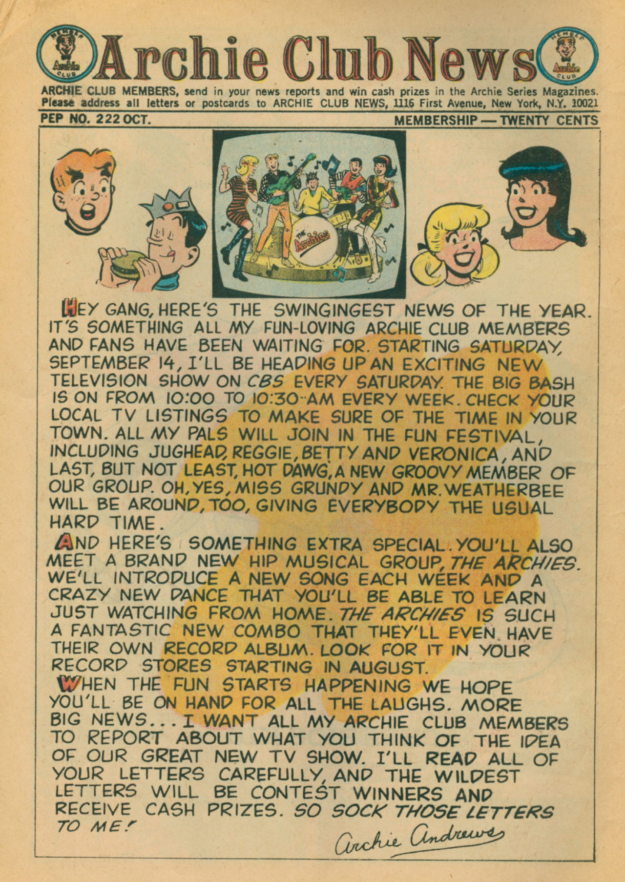 A quick story for you: While browsing at the local Video Village back in 1984, I stumbled upon a videocassette of Archie cartoons. Having been a fan of the comics for a few years, I could barely contain my excitement at the prospect of being able to...