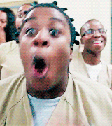 adoringskins:  ORANGE IS THE NEW BLACK MEME - 8 inmates→ [1/8] inmates | Crazy