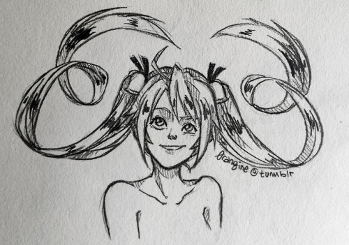 0rangine - Asuna doodles