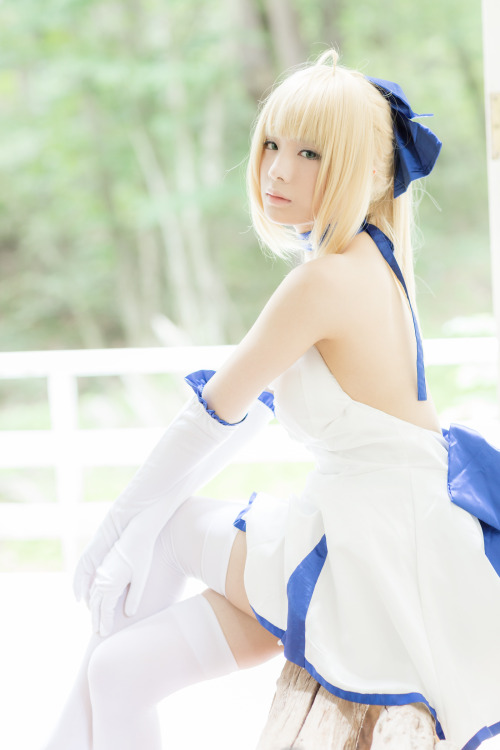 Saber(1) -  うさ吉 Photo by Flameworks7