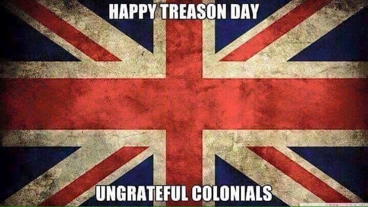 I’m still grateful our forefathers got rid of ya when we had the chance!  Now if