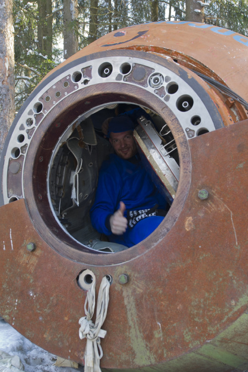 fyeahcosmonauts: Maksim Surayev, Gregory Reid Wiseman (NASA) and Alexander Gerst (Germany) participa