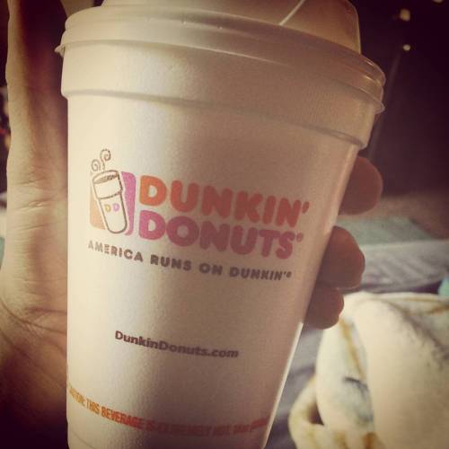 Thank god for Dunkin’ Donuts :) #dunkindonuts #coffee #dunkingoodcoffee