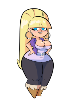 chillguydraws: I kept forgetting to post my small commission I got from @hernyart. Not-but-shorta-is-chibi Thiccifica. 