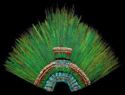 ufansius:  Aztec headdress made with the