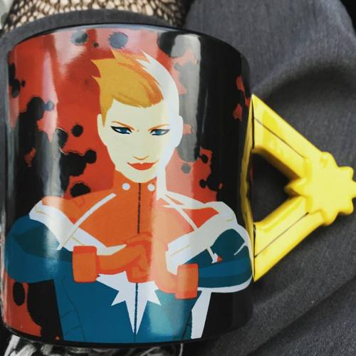 The best cup #captainmarvel #carolcorps #caroldanvers (at ThinkGeek)