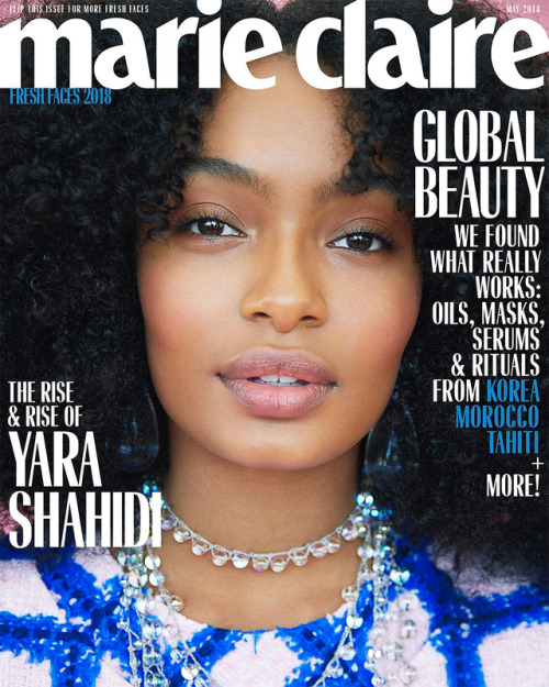 Yara Shahidi for Marie Claire Magazine