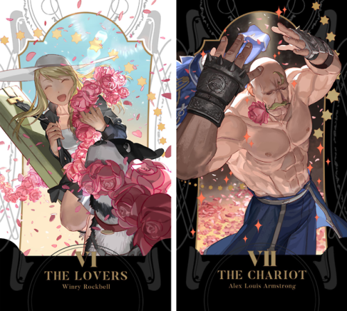 thetangles:★ Emmm| FMA Major Arcana collection☆⊳ available for purchase &gt;&gt; preorder✔ republish