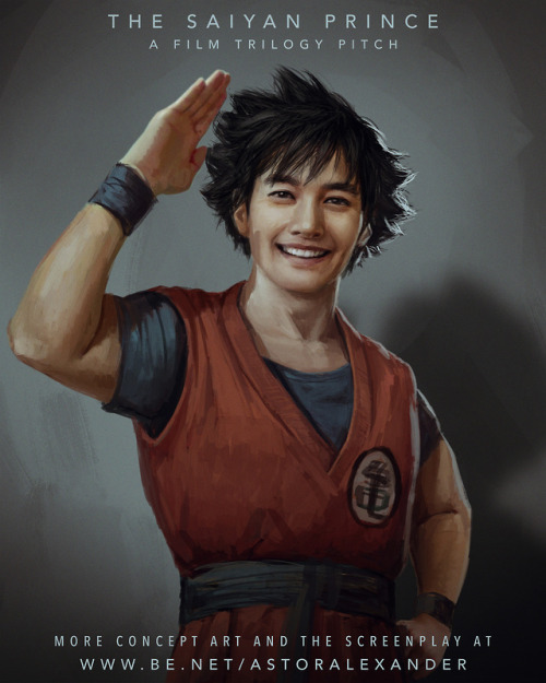 The first of 7 upcoming portraits from my DBZ live-action pitch. Check it out here: https://bit.ly/2