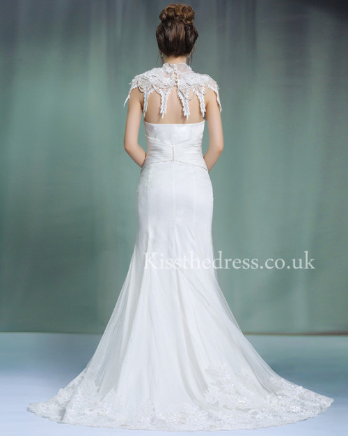 Design Vintage Mermaid Wedding Dresses Collection, New Arrival at Kissthedress.co.uk www.kiss