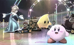 raysoccultbooks:   Kirby and Luma.  It’s a pity Tumblr won’t let me have anything
