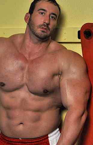 Handsome, sexy and muscles that are massive - WOOF