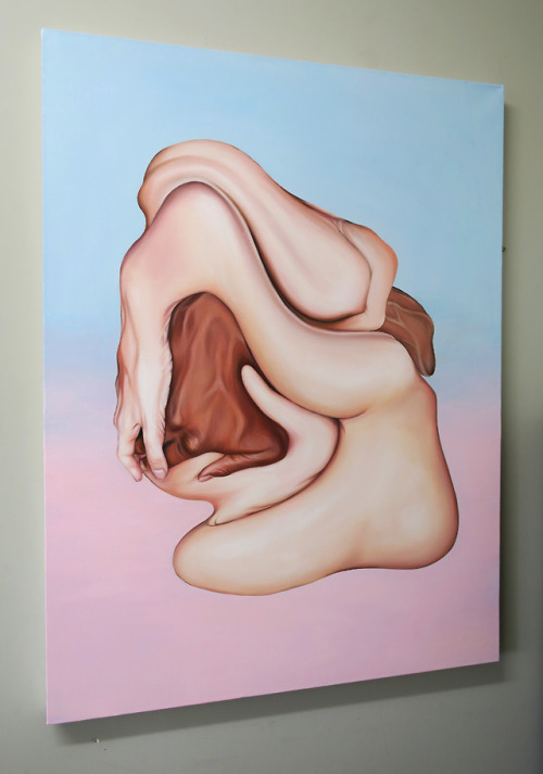 New painting! ‘Liquify II’ oil on canvas, 2018meganjarcher.com@megan.j.archer