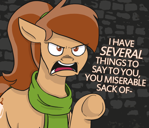 ask-king-sombra:NO PRESSURE, THO&amp;*$Y##%#%HE DIDN’T SAY TOFFEE WALK OR COPY