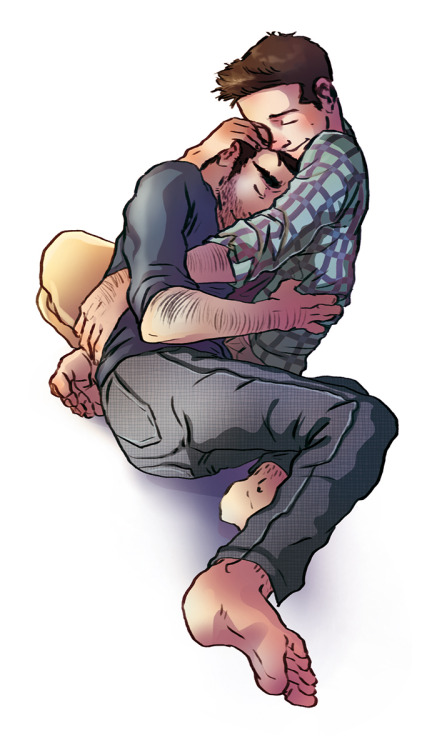 virtualcarrot:this is for betp in the hope that sterek cuddles help even the slightest bit, somehow