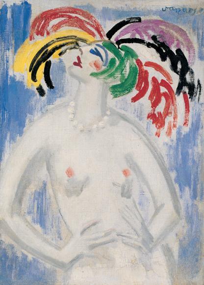 “Dancer” by Janos Vaszary, c. 1925