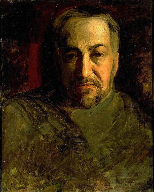 artist-eakins:  Self-portrait, 1902, Thomas Eakins