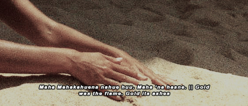 laure-writes:— Hekme - Mahakaiao na kahuena deste ha. || But its flame live still.