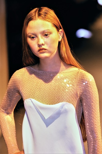 zegalba:Devon Aoki for Mugler Spring Couture (1998)