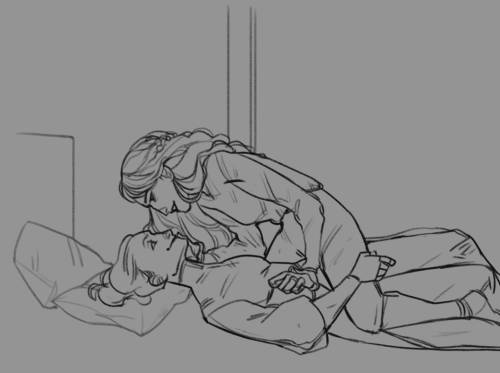 I Don't Think I Shared These Sketches Of Her Highness Empress Acina And Alliance Commander Kallig Sepho