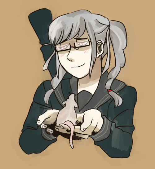 handscmebear: 100 favourite characters meme (in no particular order): #1 Peko Pekoyama whats cute