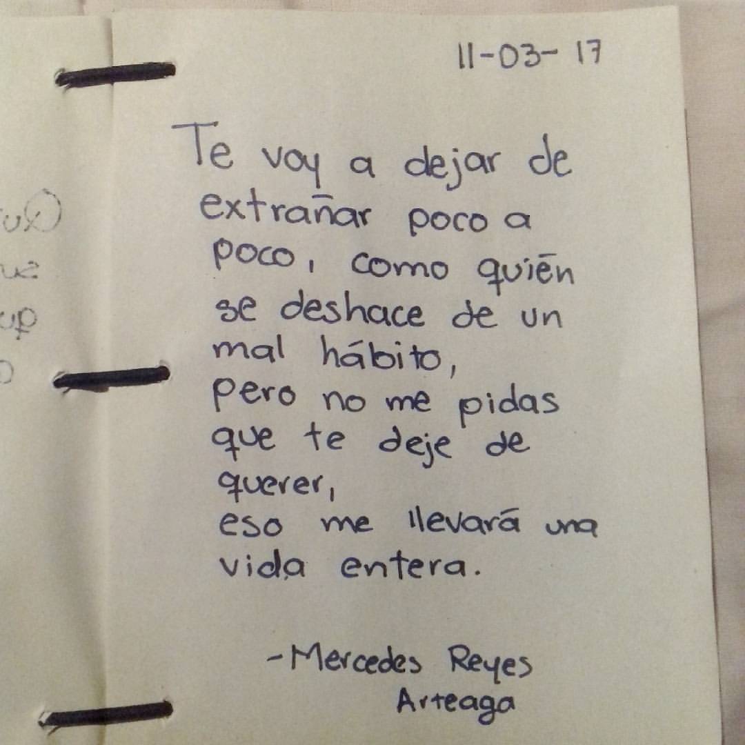 lachica-de-adamantium:  Una vida entera… #mercedesreyesarteaga #lachicadeadamantium