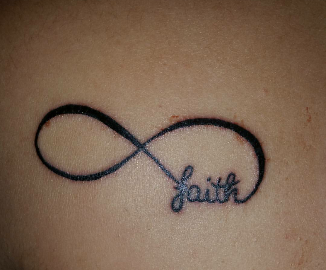 tattoos-org:  My tattoo is a symbol of my faith. My faith is unending, and it keeps