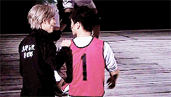 Daichi + Suga In The Haikyuu Stage Play (◡‿◡✿)