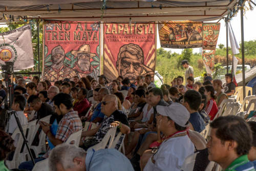 Escenas del encuentro “El Istmo es Nuestro” organizado por el Congreso Nacional Indígena-Concejo Ind