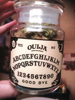 chloboatsailing:  My new stash jar 😍