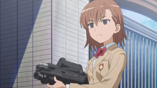 animeelimination:  A Certain Magical Index   I think I am in love~